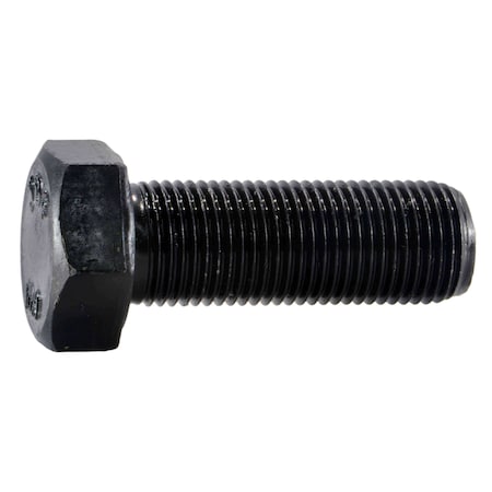 Midwest Fastener Class 10.9, M16-1.50 Hex Head Cap Screw, Plain Steel, 45 mm L, 2 PK 931243